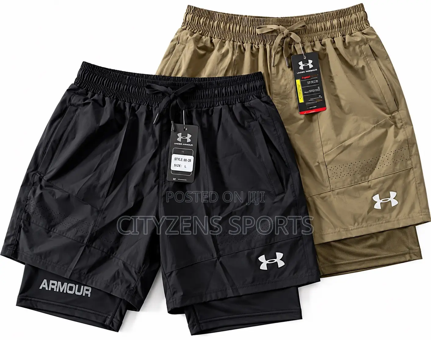 Under Armour 2 in One Gym/Sports Shorts