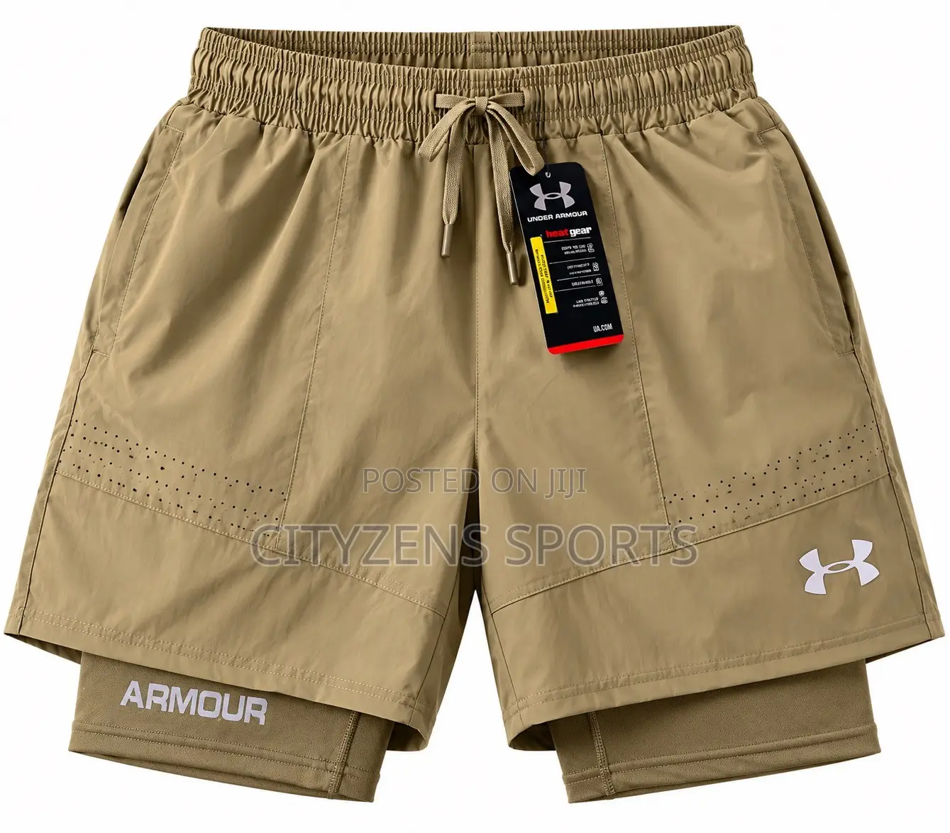 Under Armour 2 in One Gym/Sports Shorts
