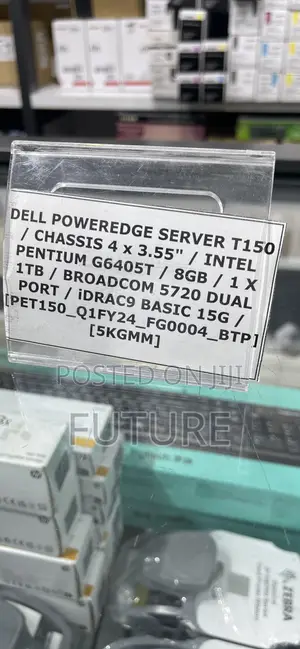 New Server Dell PowerEdge T150 8GB HDD 1T