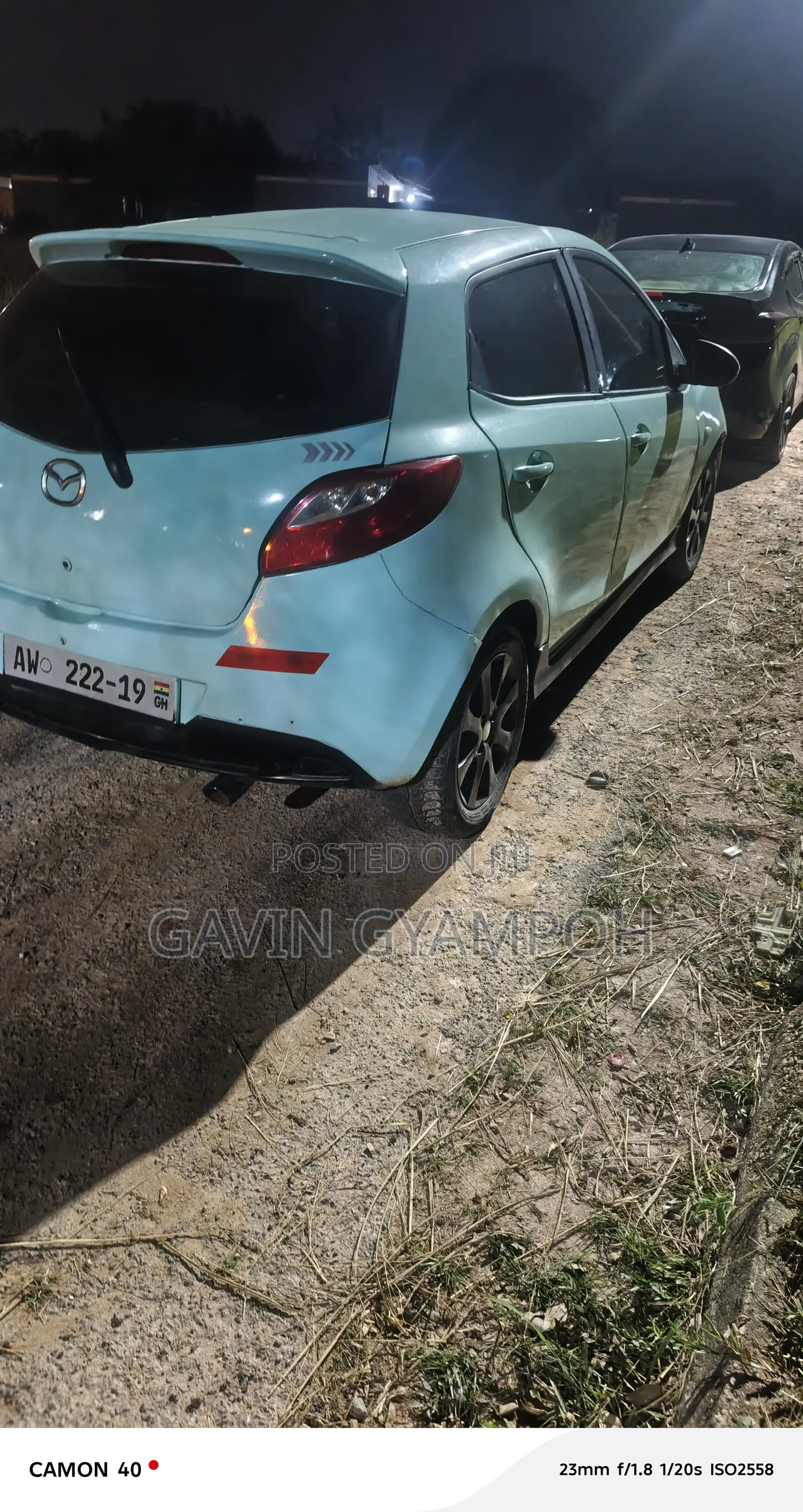 Mazda Demio 2012 Blue