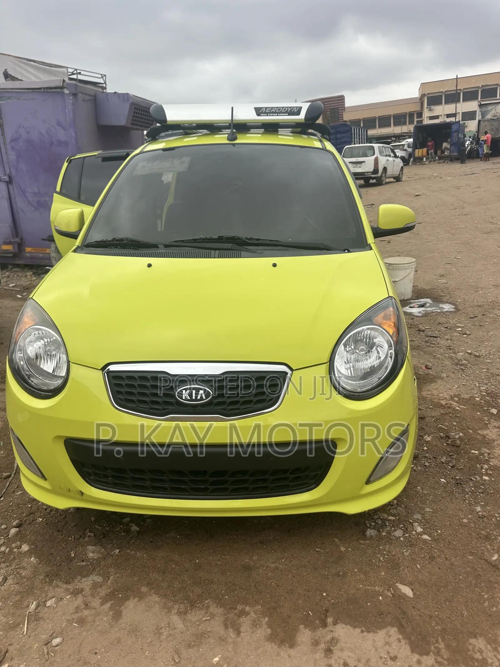 Kia Morning 2010 Yellow