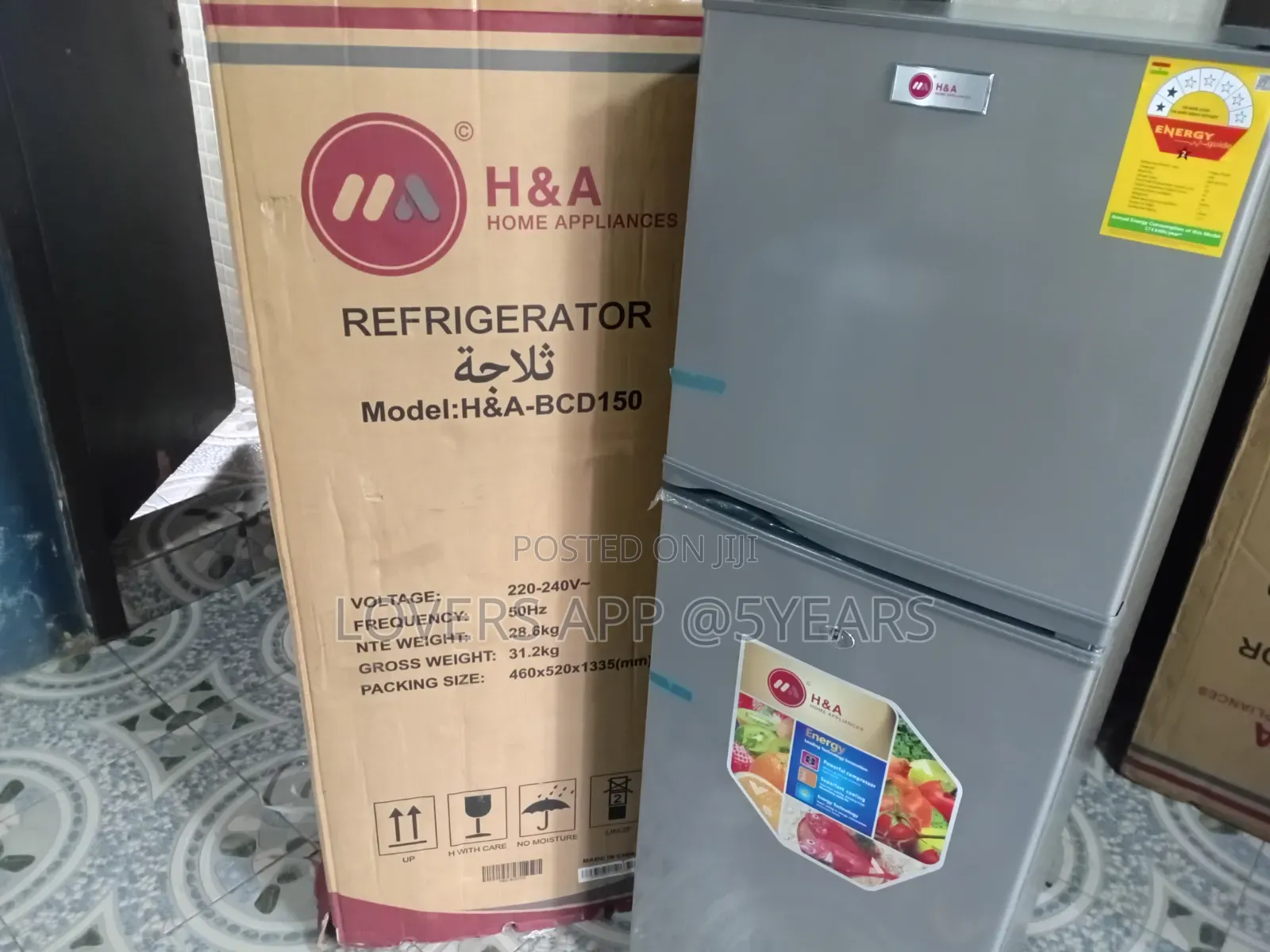 Quality H a Refrigerator With Super Energy.