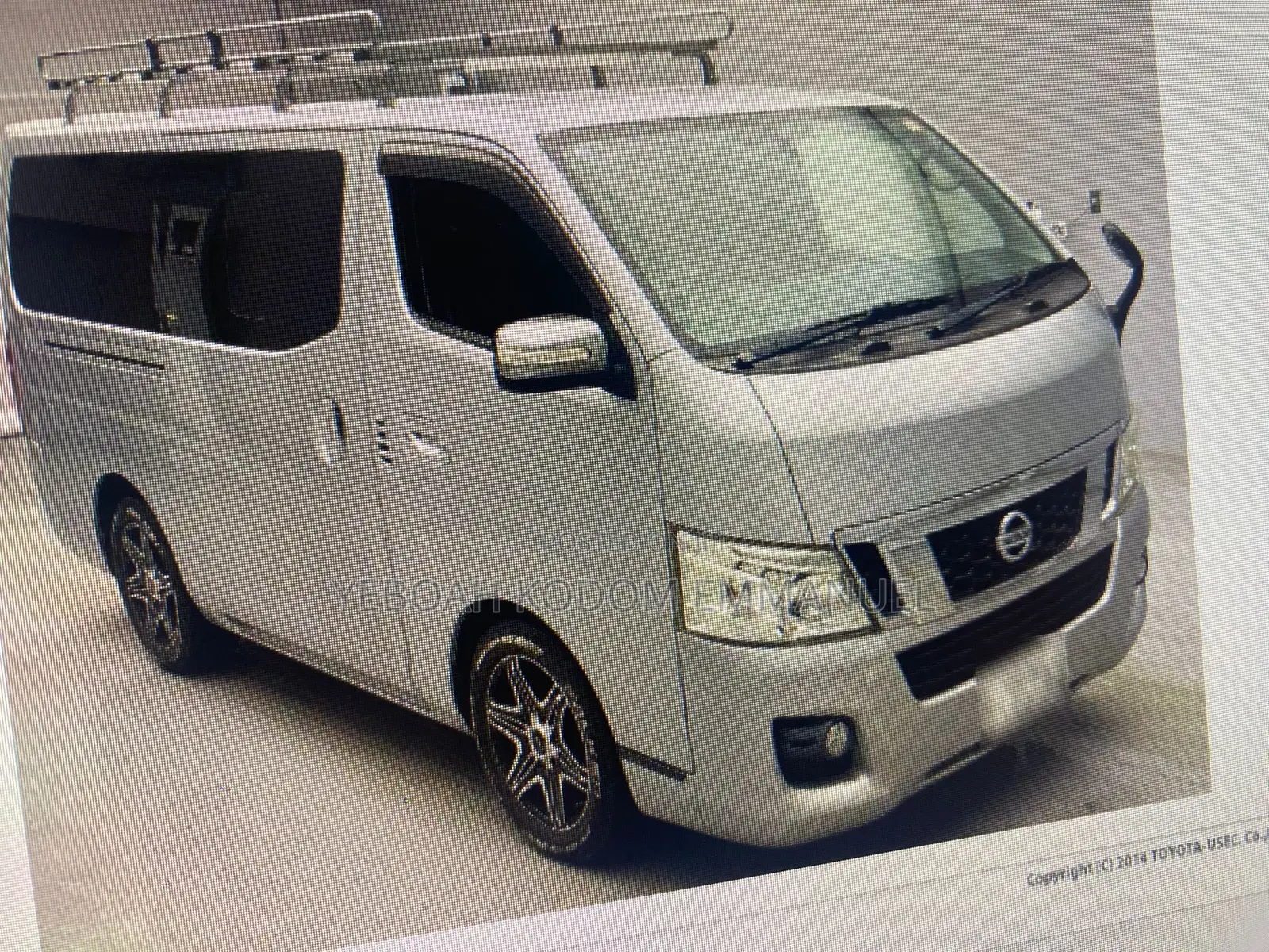 Nissan Caravan (Urvan) 2012 Silver