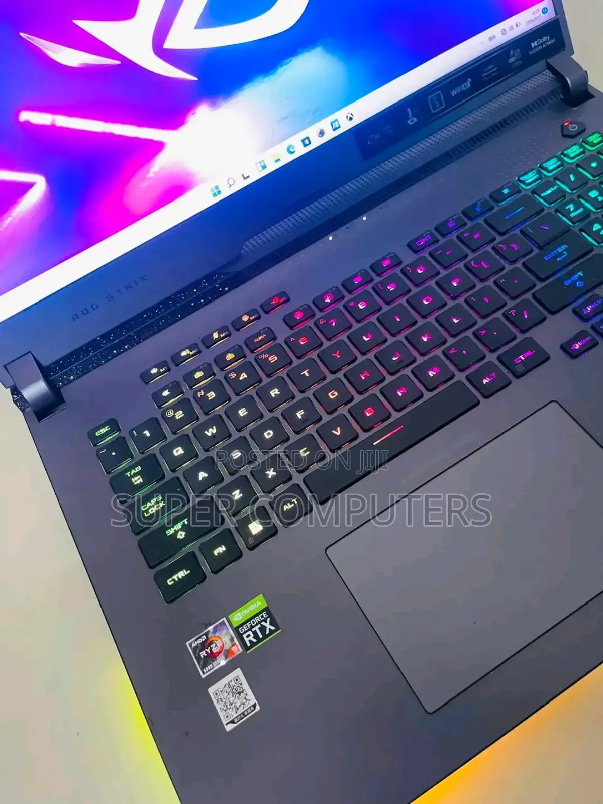 New Laptop Asus ROG Strix G16 G614 16GB AMD Ryzen 9 SSD 512GB