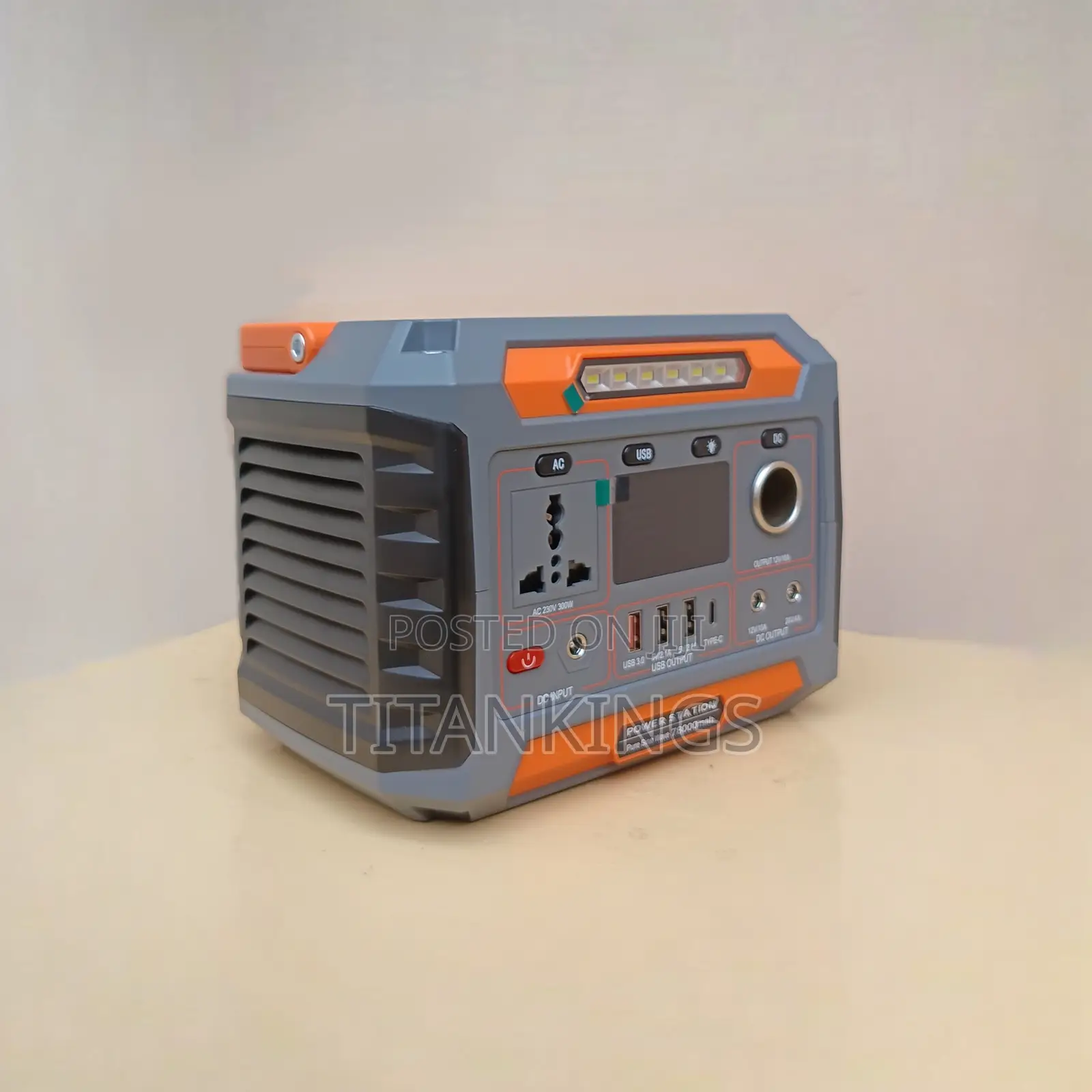 300w Power Station Generator With Solar Panel