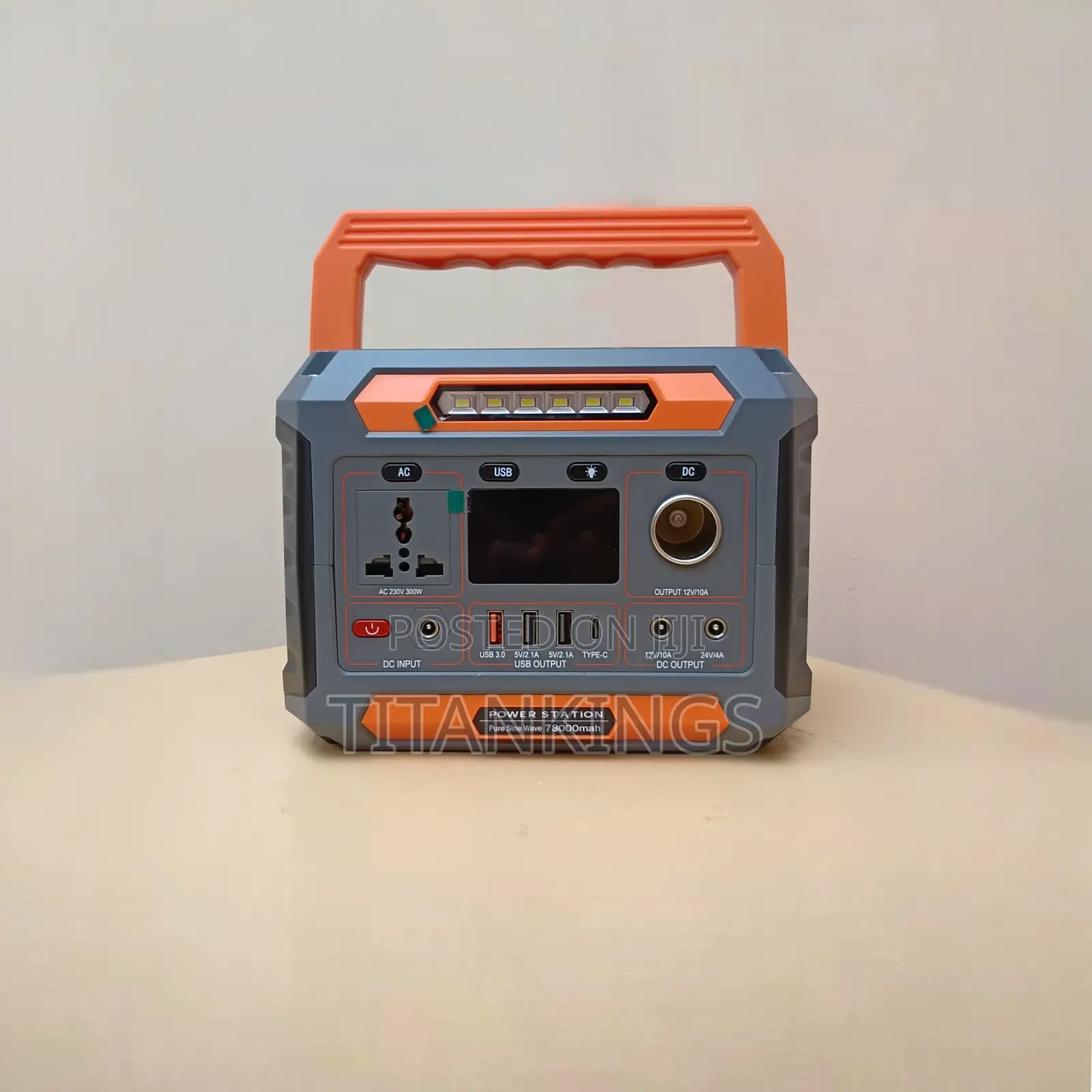 300w Power Station Generator With Solar Panel