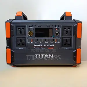 1200w Titan Power Station With Solar Panel