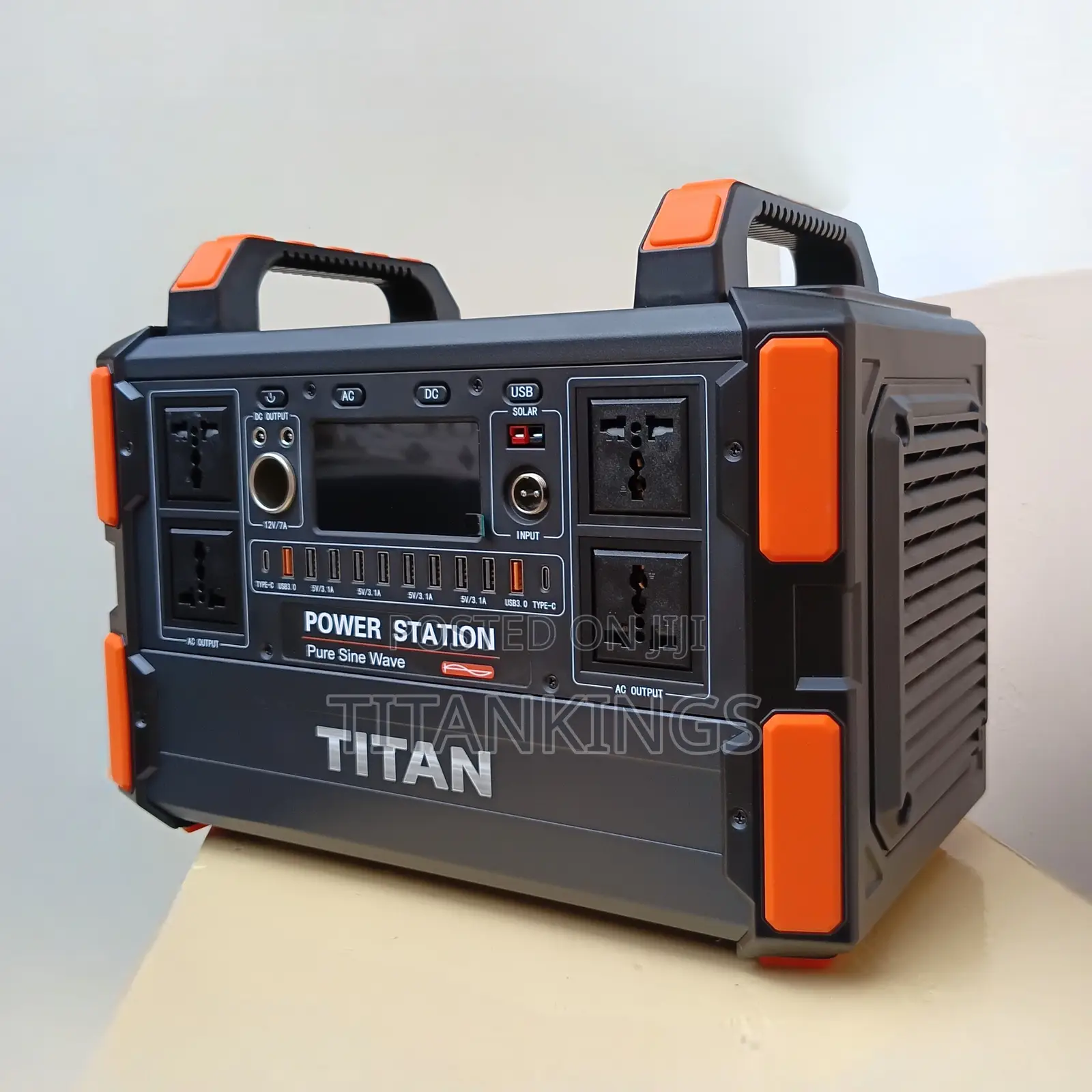 1200w Power Station With 100w Solar Panel