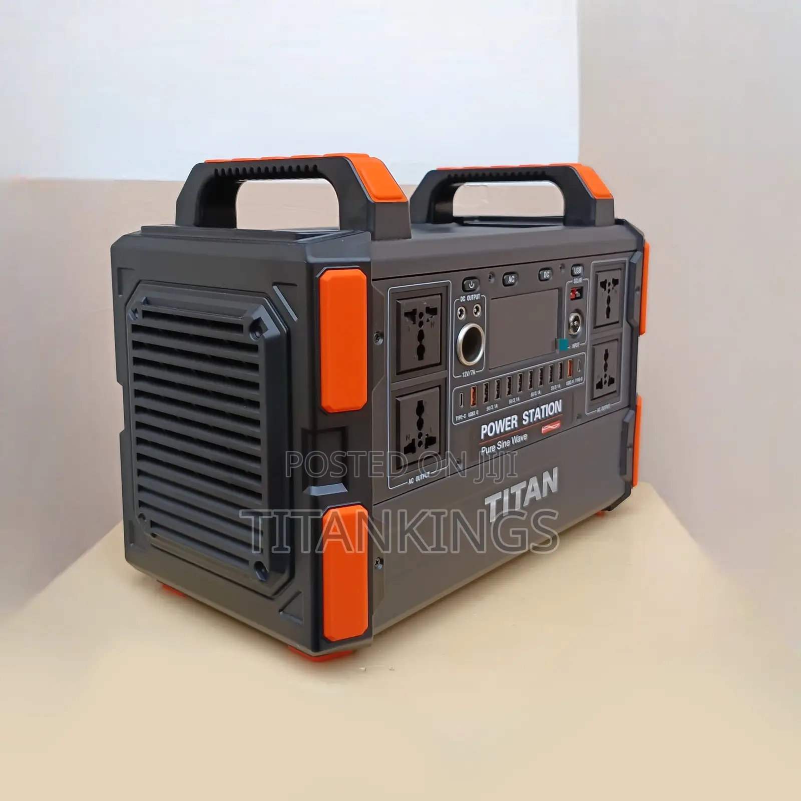 1200w Power Station With 100w Solar Panel