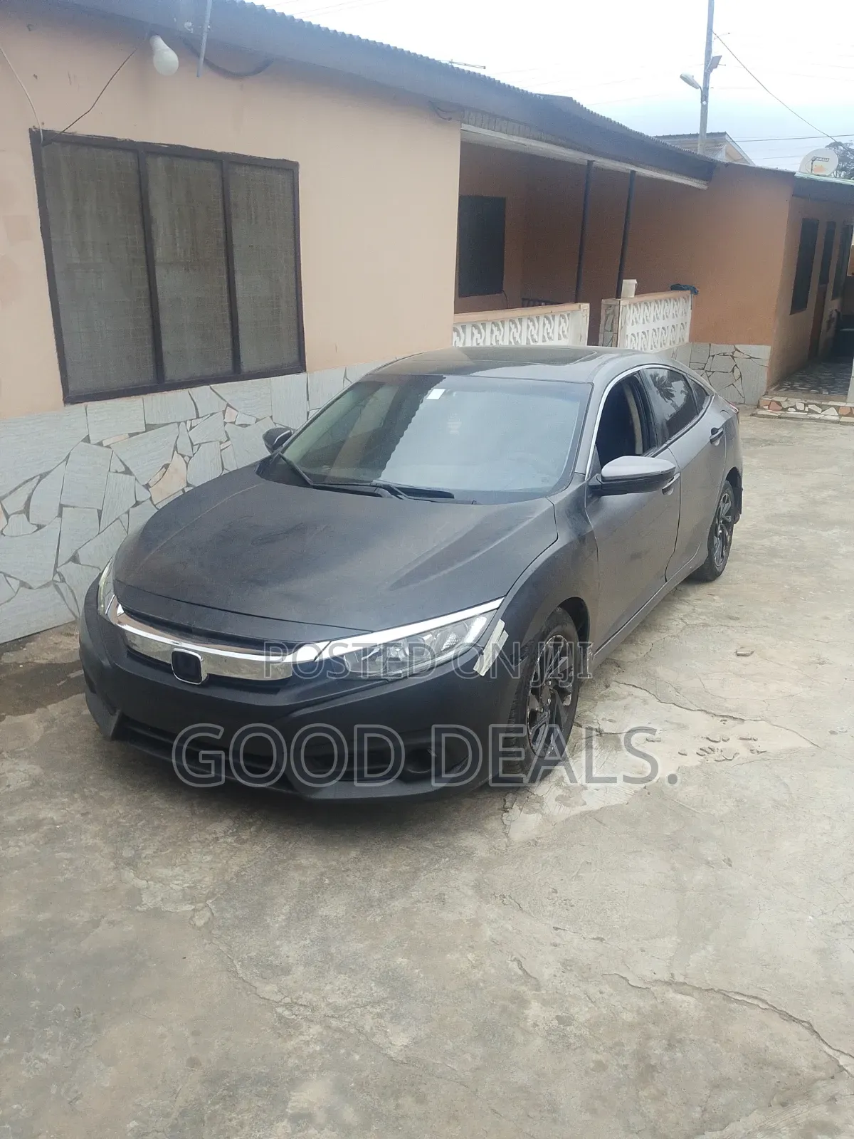 Honda Civic EX 4dr Sedan (1.5L 4cyl) 2016 Black