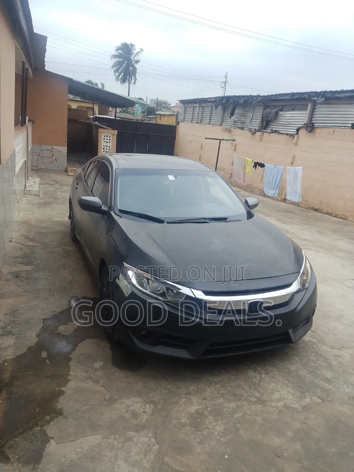 Honda Civic EX 4dr Sedan (1.5L 4cyl) 2016 Black