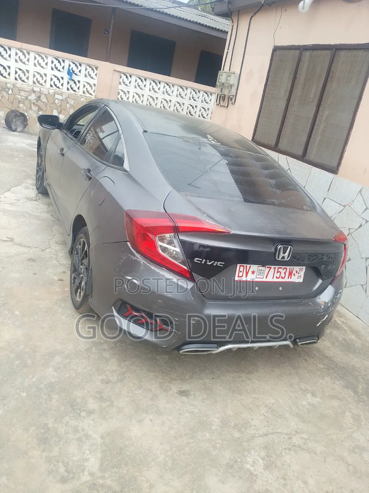 Honda Civic EX 4dr Sedan (1.5L 4cyl) 2016 Black