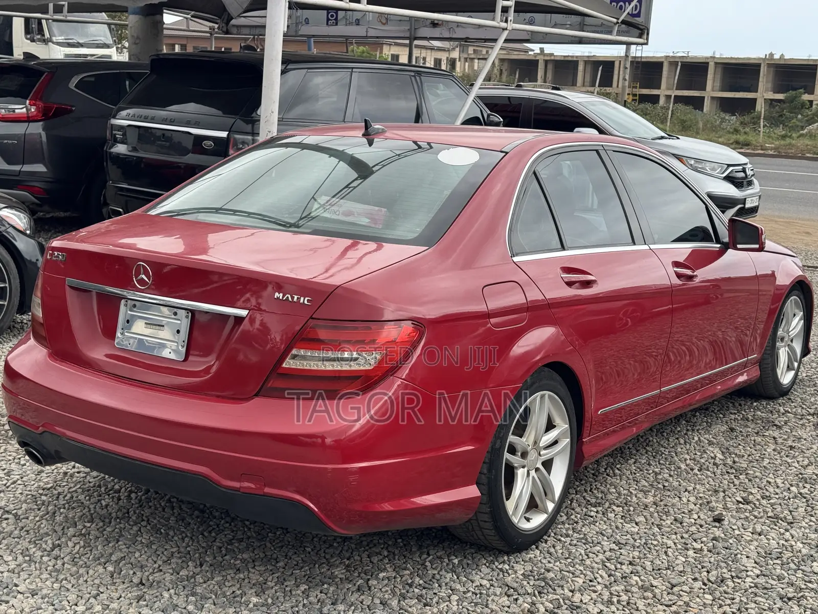 Mercedes-Benz C250 2013 Red