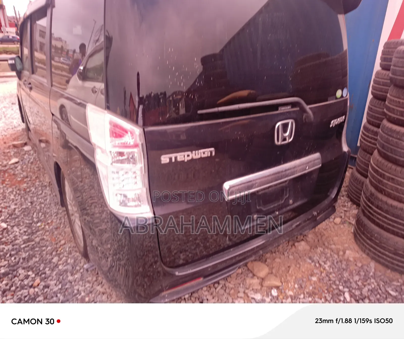 Honda Stepwgn 2012 Black
