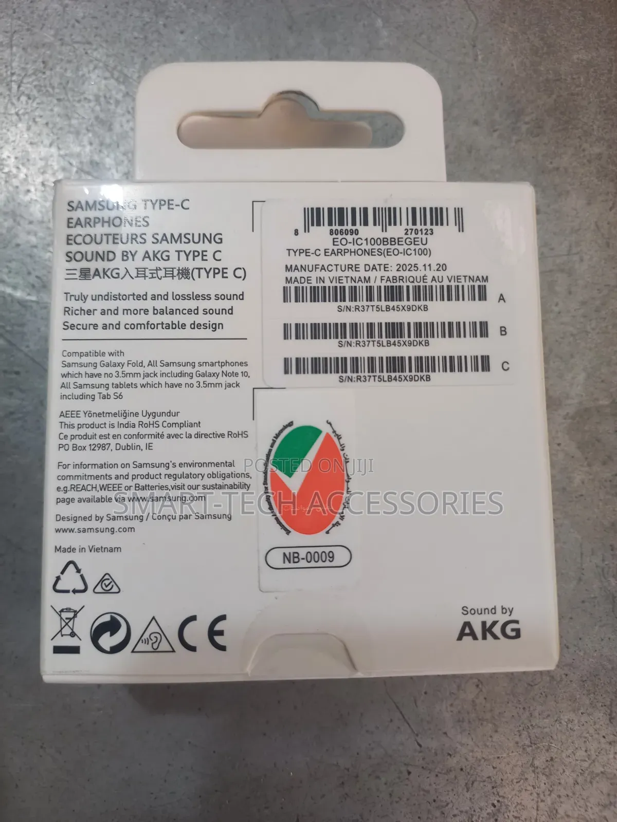 Type C Earpiece for Android