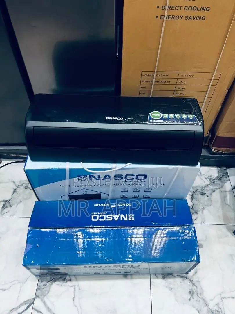 Choose Premium Nasco 1.5hp Air Conditioner(Black).
