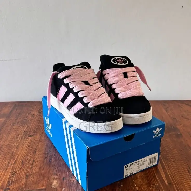 Adidas Campus “Black and Pink”
