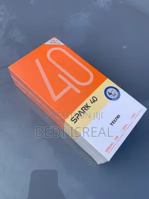 New Tecno Spark 40 256 GB Black