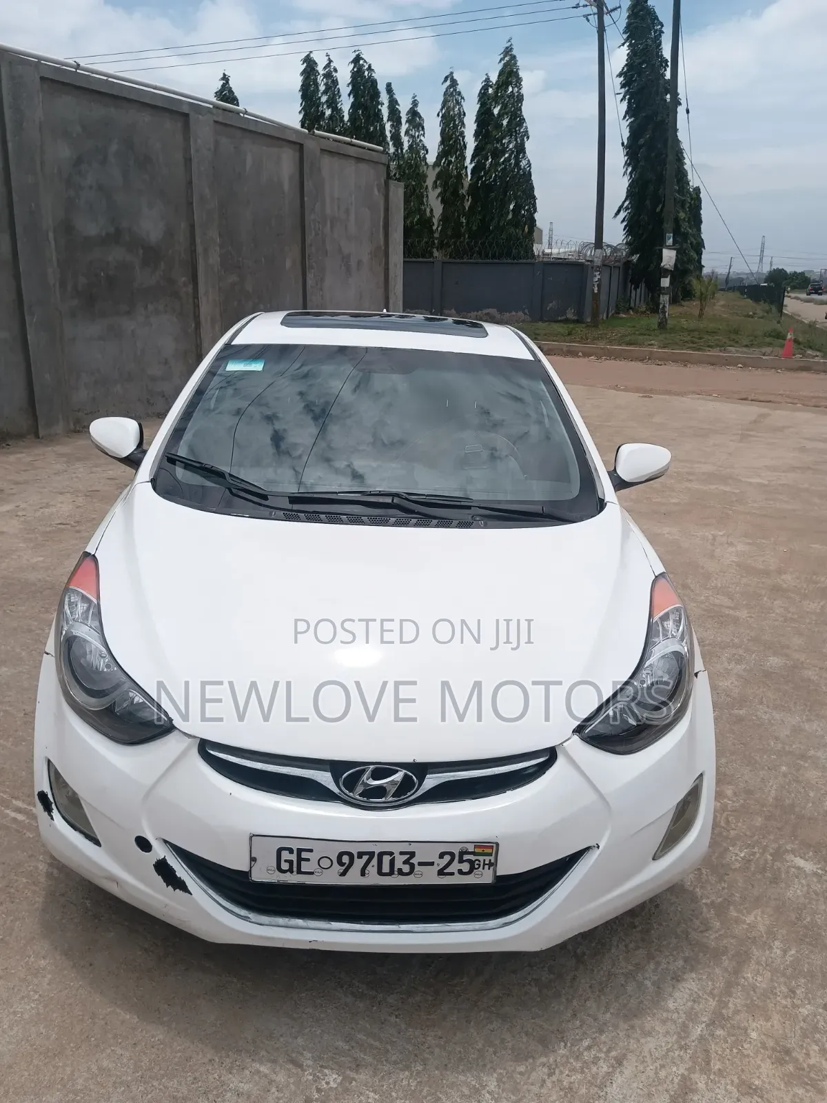Hyundai Elantra Limited Sedan FWD (1.8L 4cyl 6A) 2013 White
