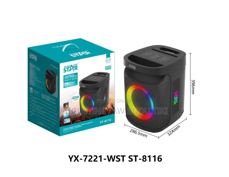 Winning Star Party Box ST-8116