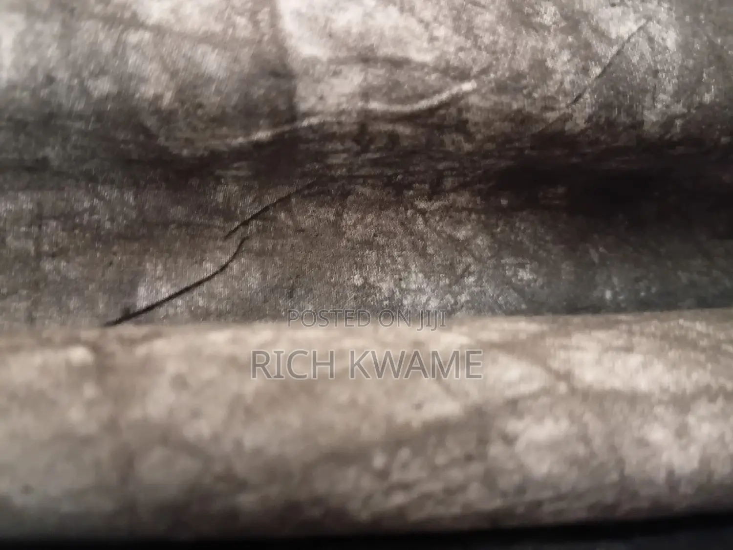 Grey White Tie Dye Photo Video Backdrop Background (4.75 by 9 Feet)