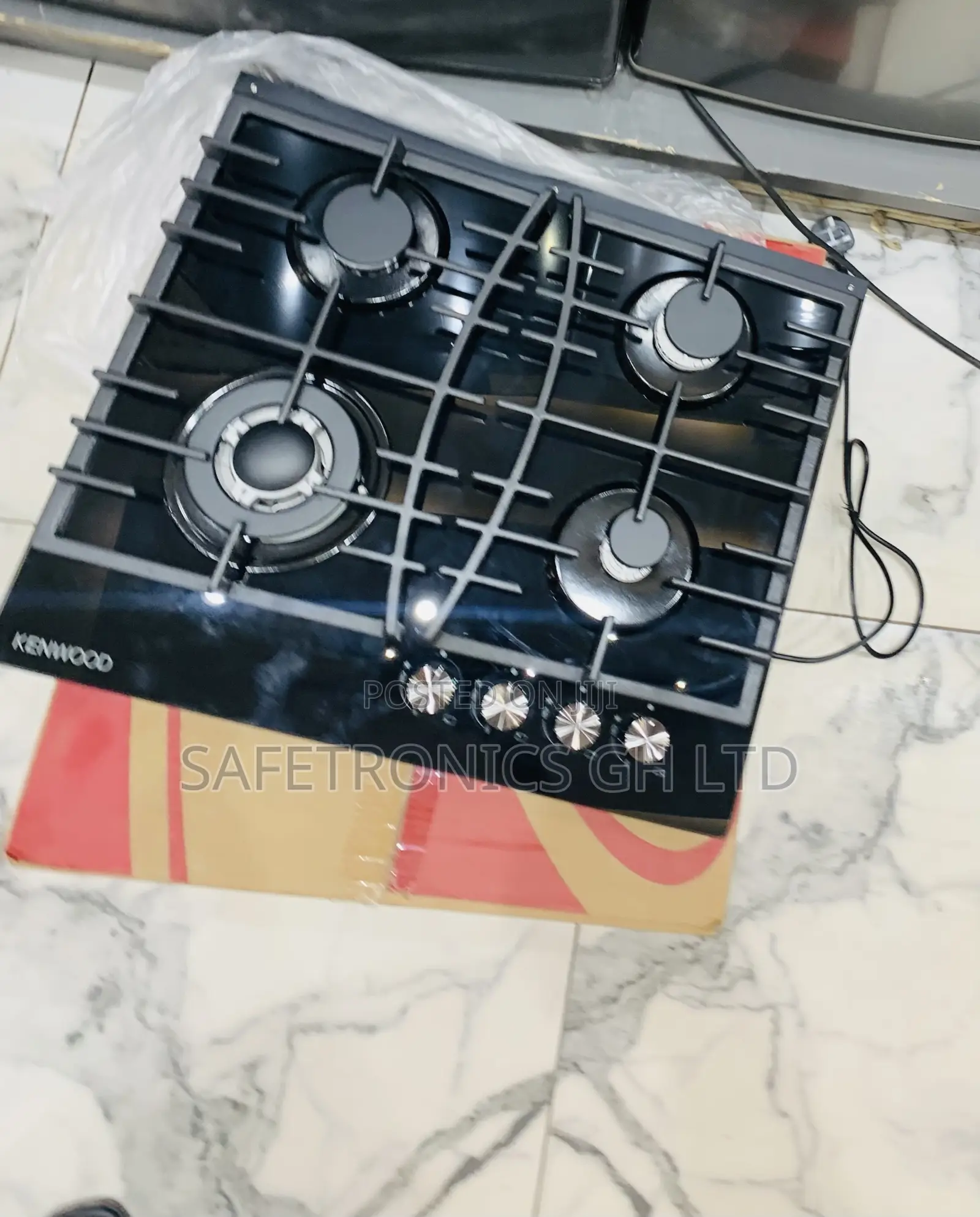 Genuine New 60cm 4 Gas Hob Kenwood Inbuilt