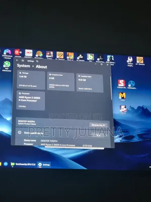Desktop Computer Asus 16GB AMD Ryzen 5 HDD+SSD 1T