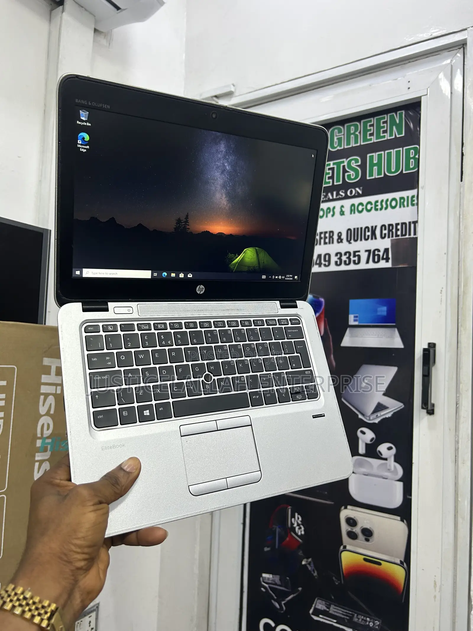 Laptop HP EliteBook 820 G3 8GB Intel Core i5 SSD 256GB