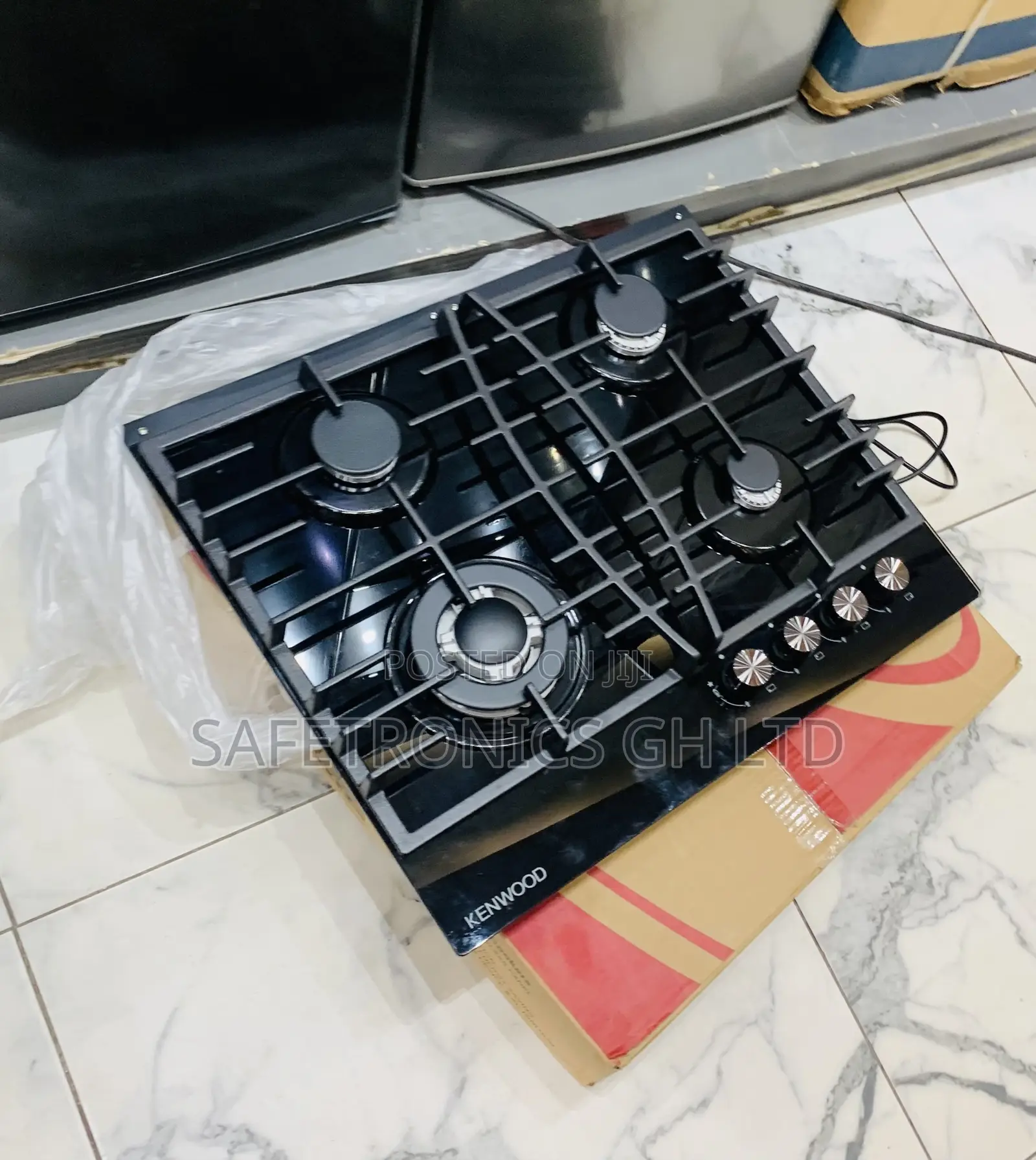 Kindly Check Kenwood 4 Gas Hob Inbuilt Black