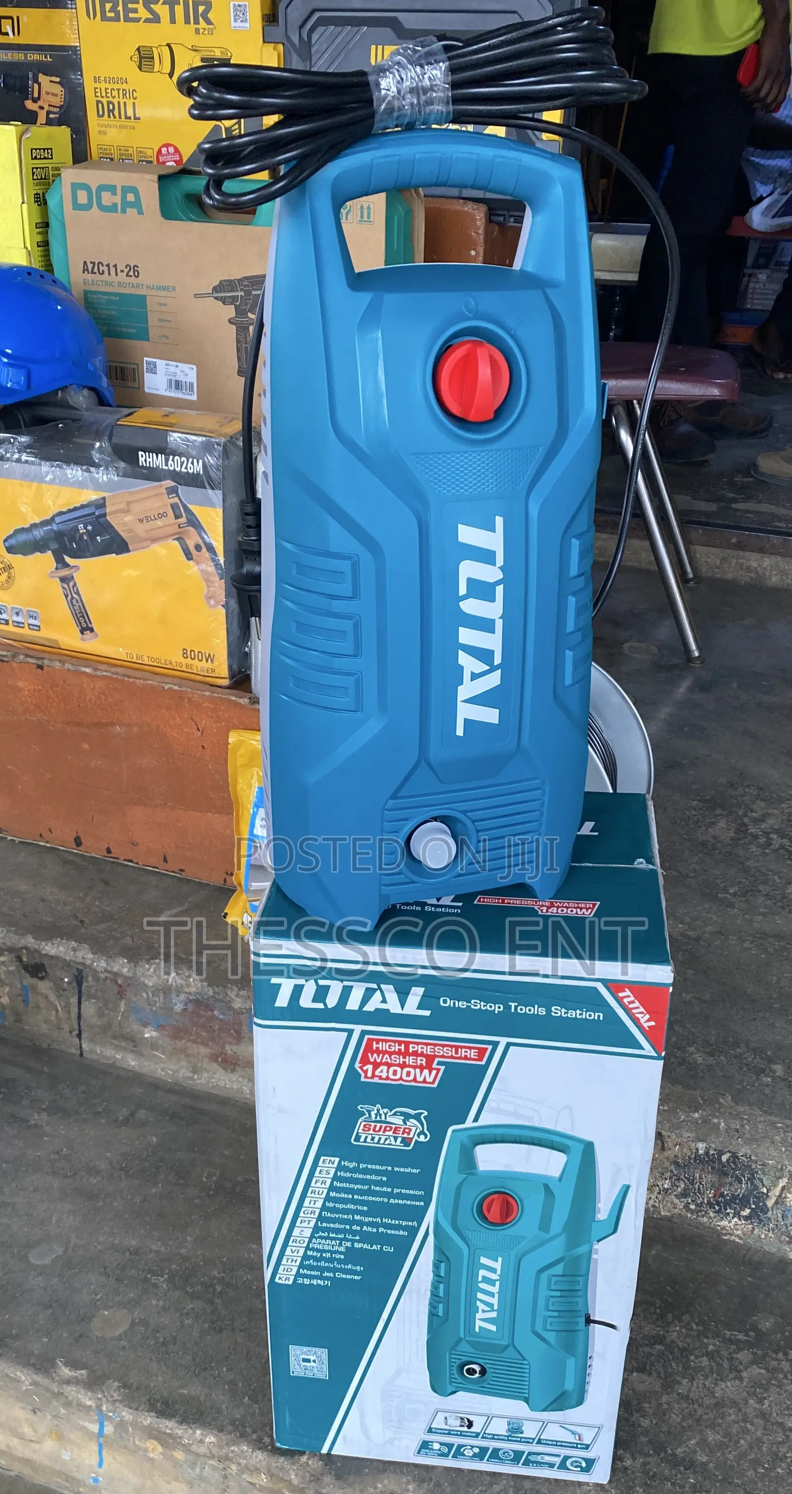 Pressure Washer 1400w Total