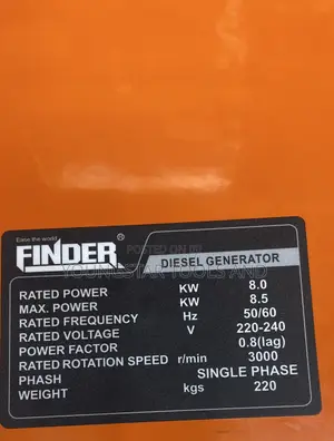 Brand New FINDER 10kVA Silent Diesel Generator