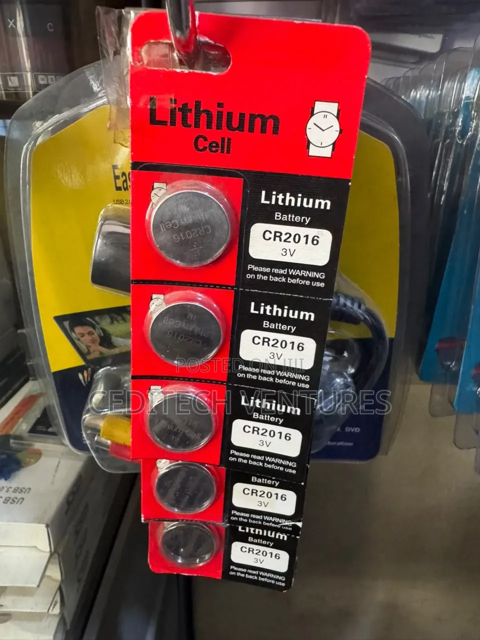 Board Battery CR2016