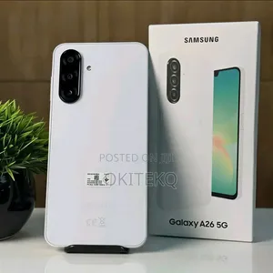 New Samsung Galaxy A26 128 GB White
