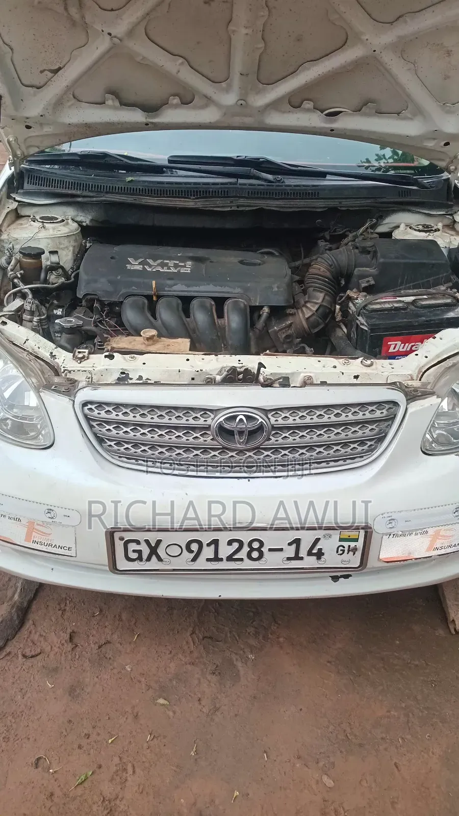 Toyota Corolla 2027 White