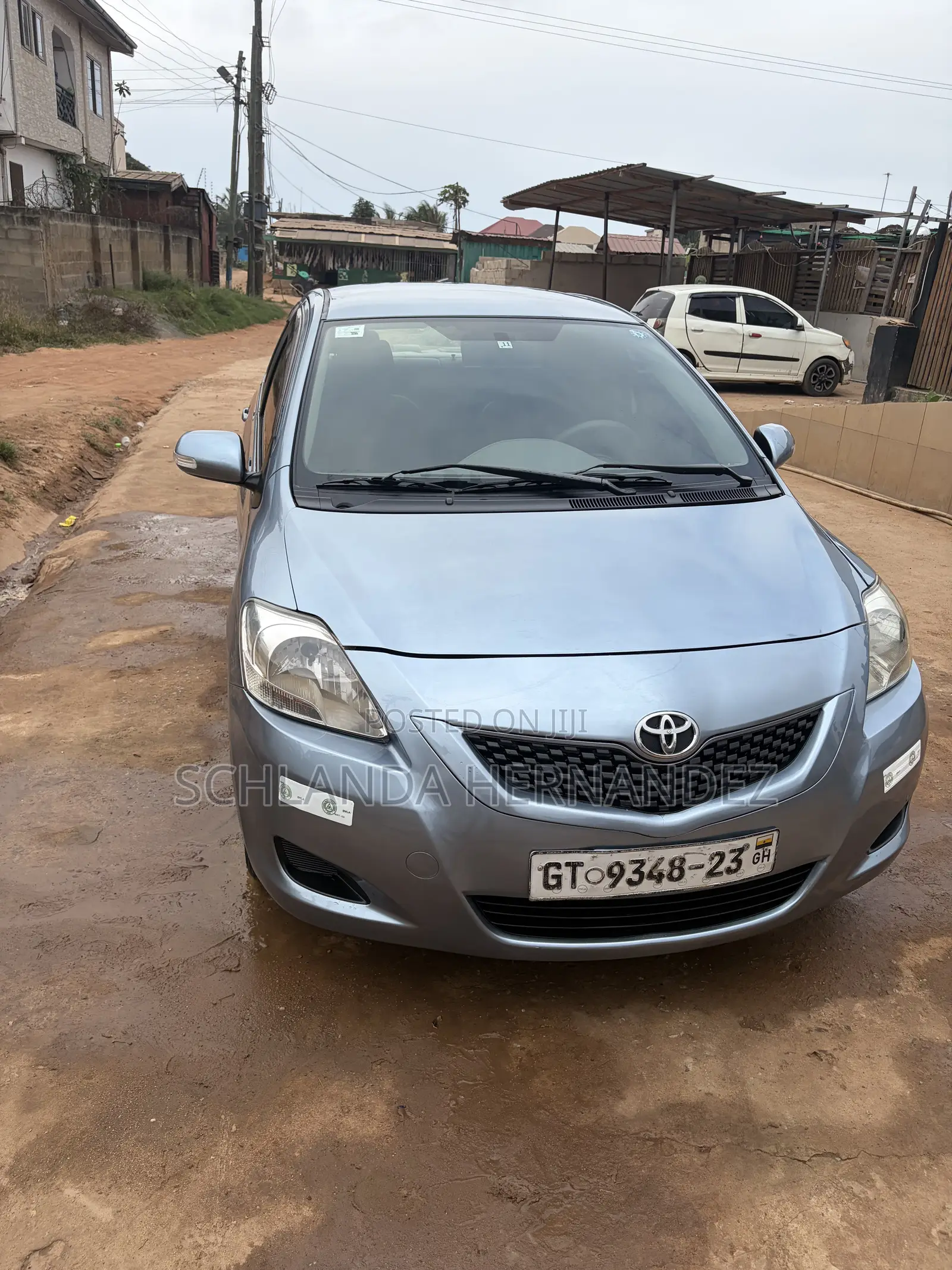 Toyota Belta 2010 Blue