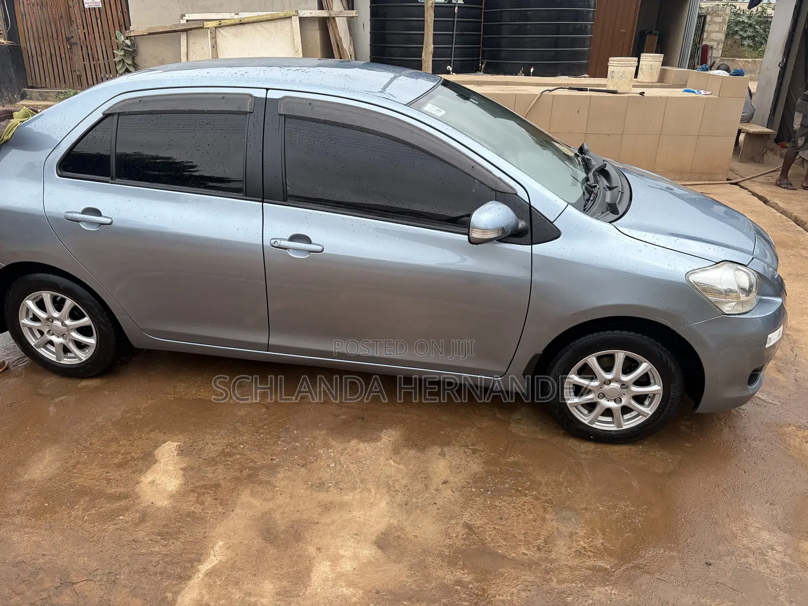 Toyota Belta 2010 Blue
