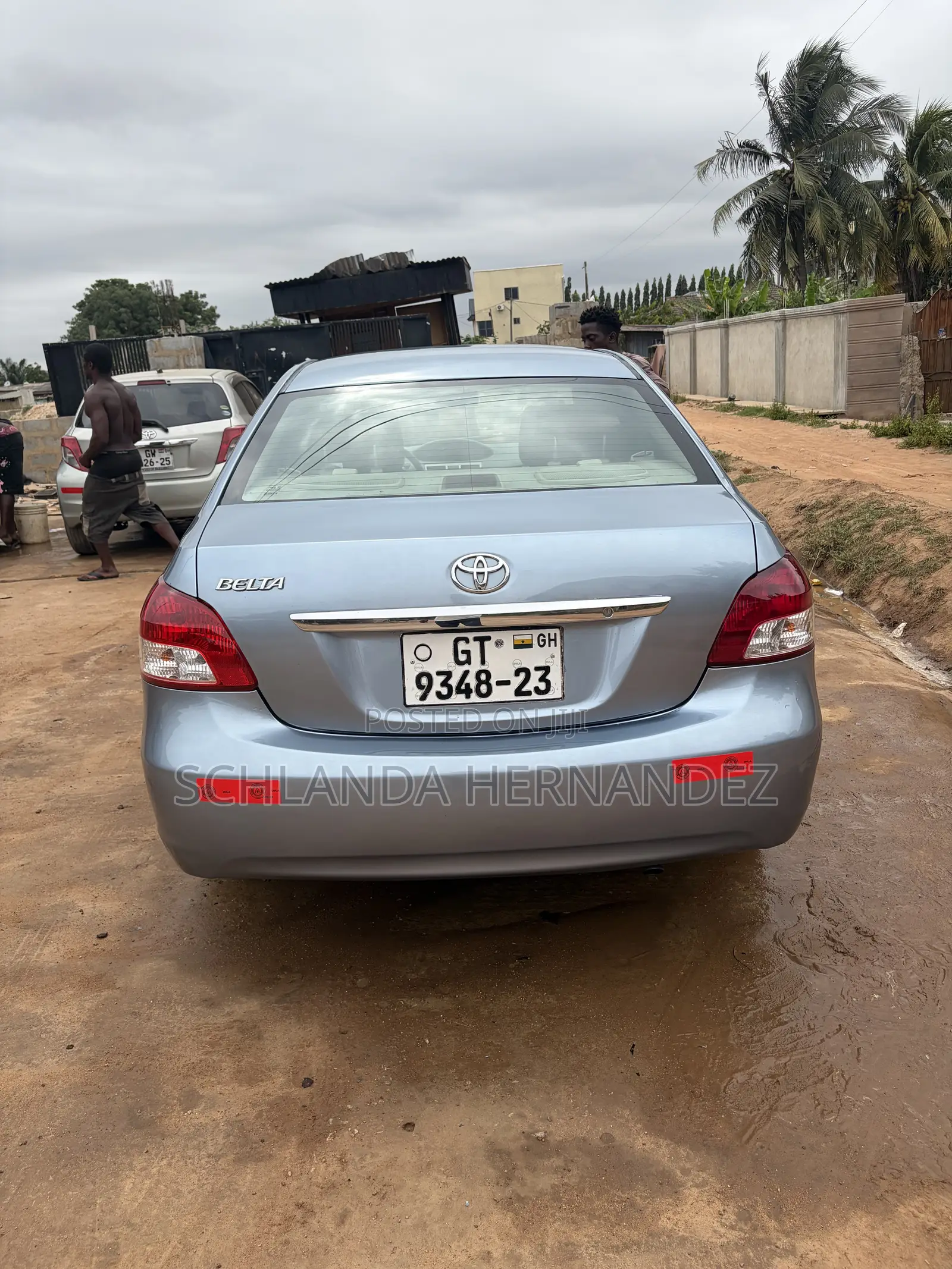 Toyota Belta 2010 Blue