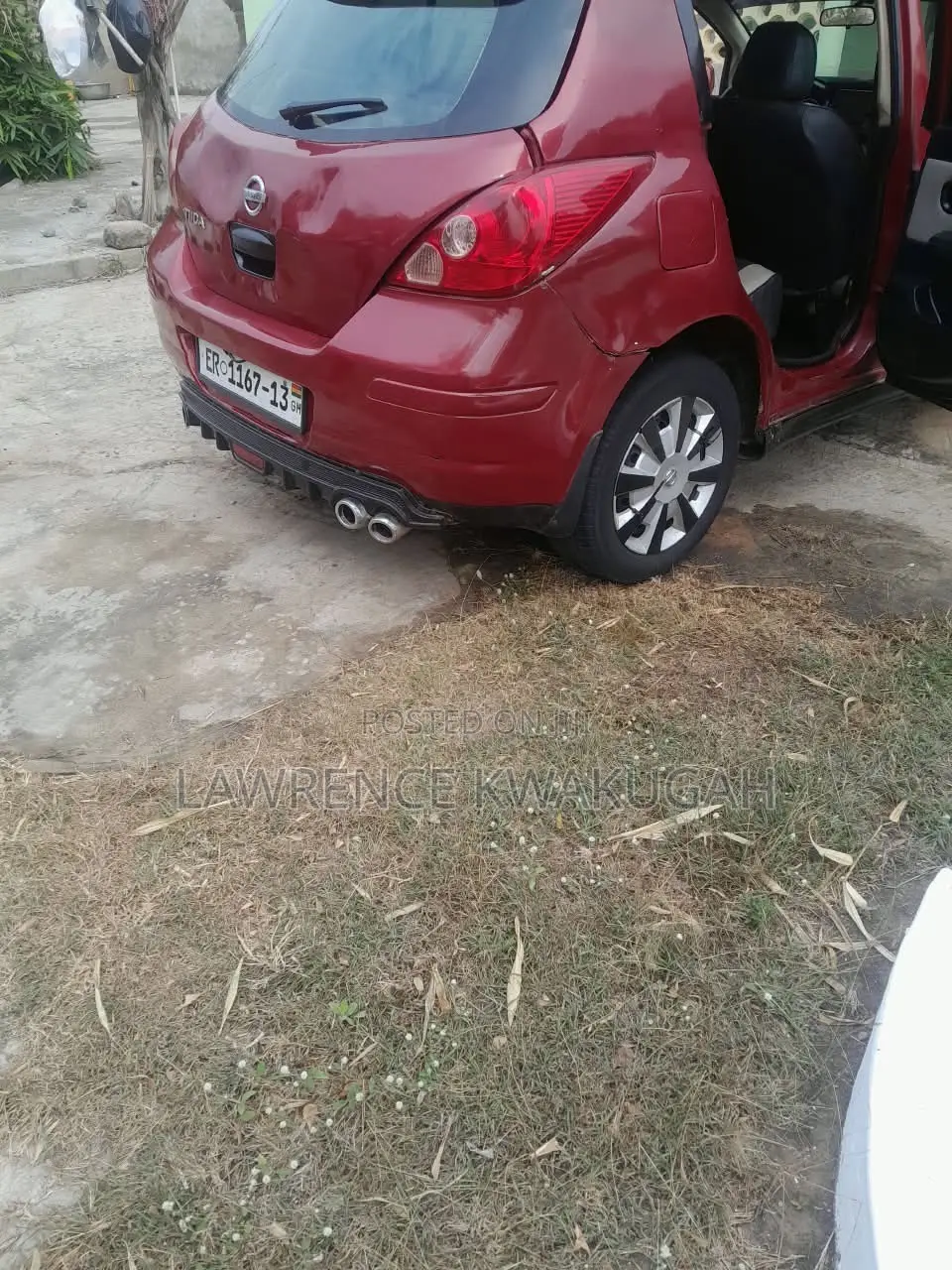 Nissan Tiida 1.5L 16V 2007 Red