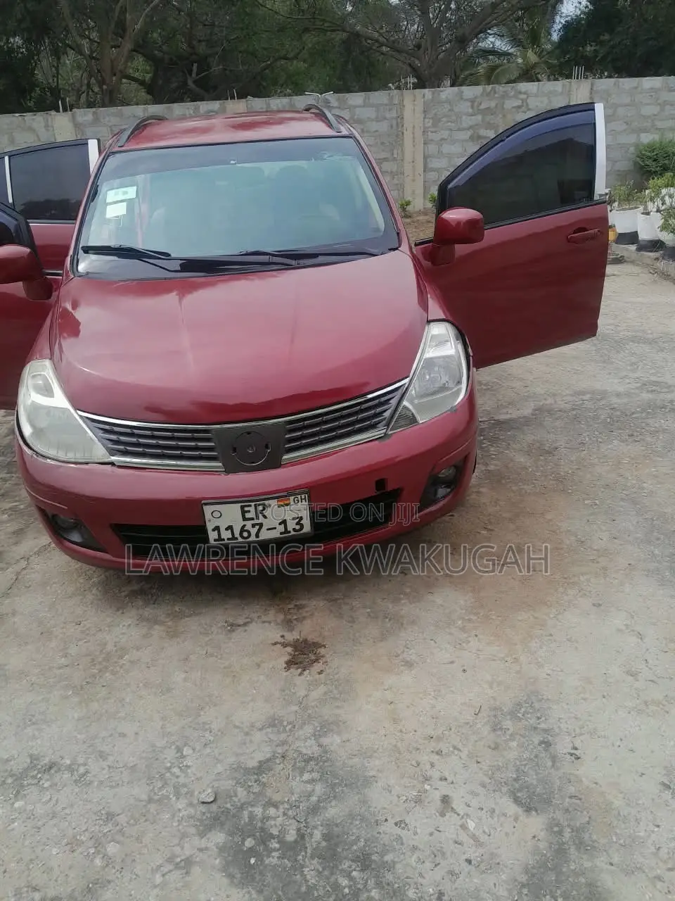 Nissan Tiida 1.5L 16V 2007 Red