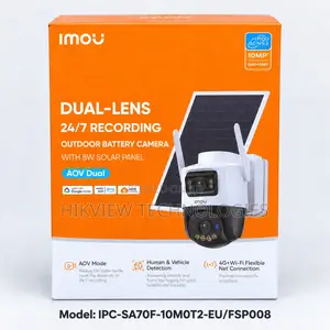 Imou Ipc-Sa70f-10m0t2-Eu/Fsp008 Aov Dual 4g 10mp Outdoor Solar Camera