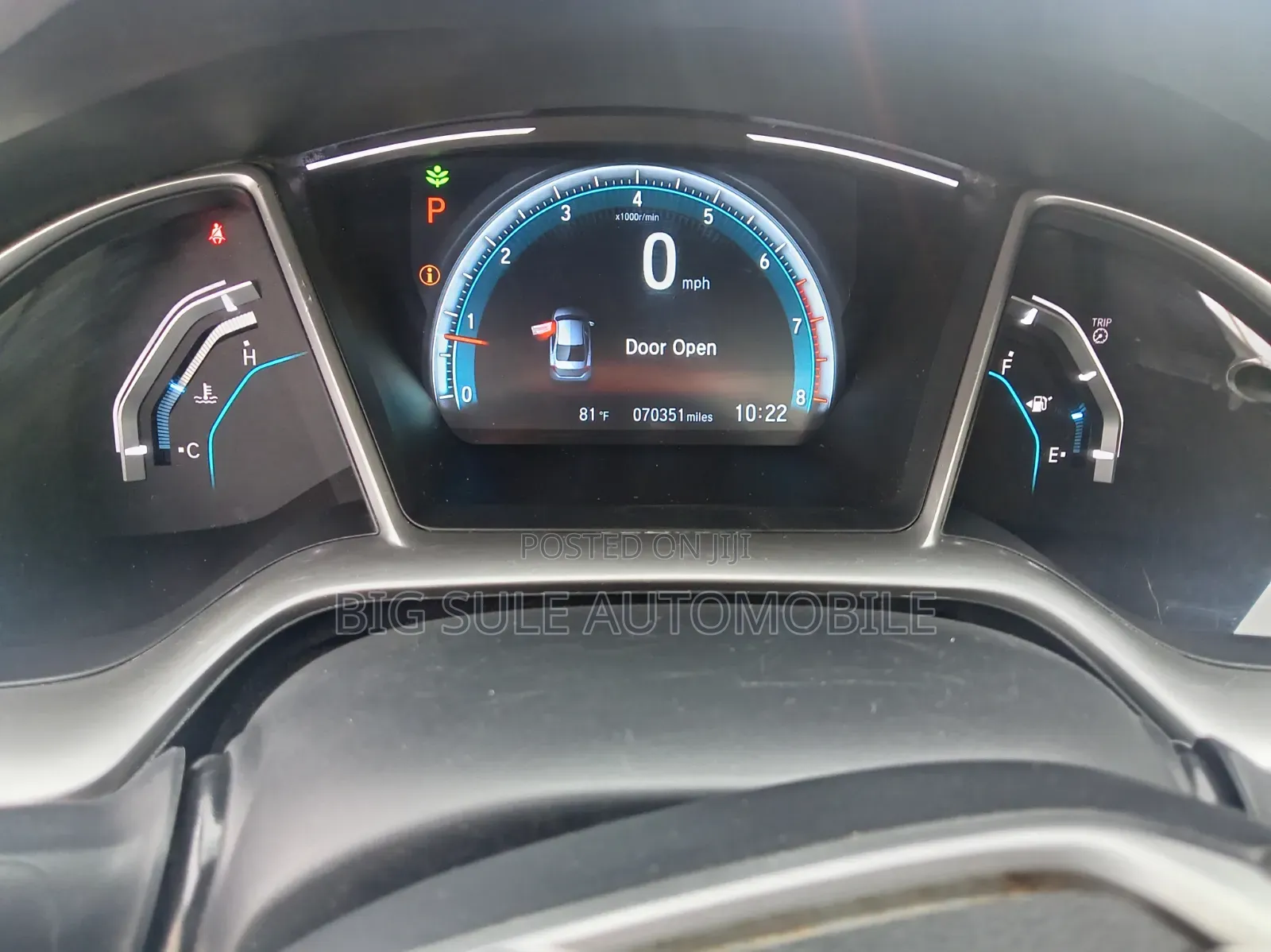 Honda Civic EX-L Sedan 2018 Silver