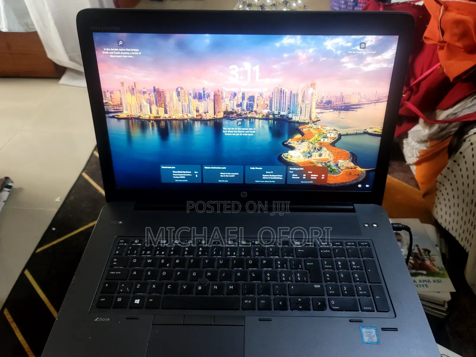 Laptop HP ZBook 17 G4 16GB Intel Core i7 SSD 500GB