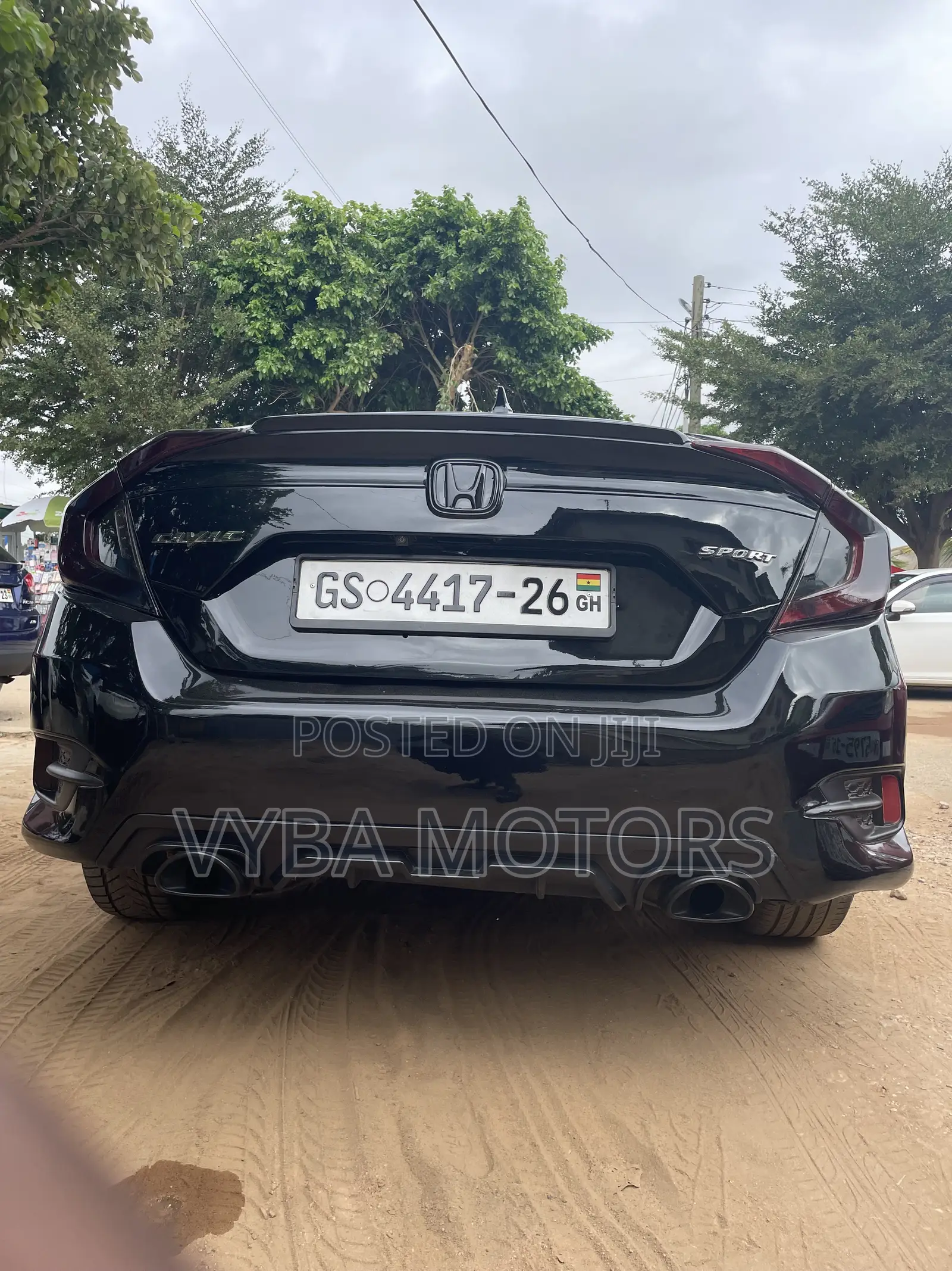 Honda Civic Sport Sedan 2019 Black