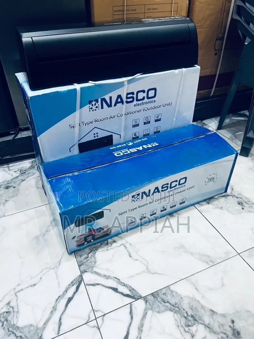 Super Adorable Nasco 1.5hp AC(Black) 
