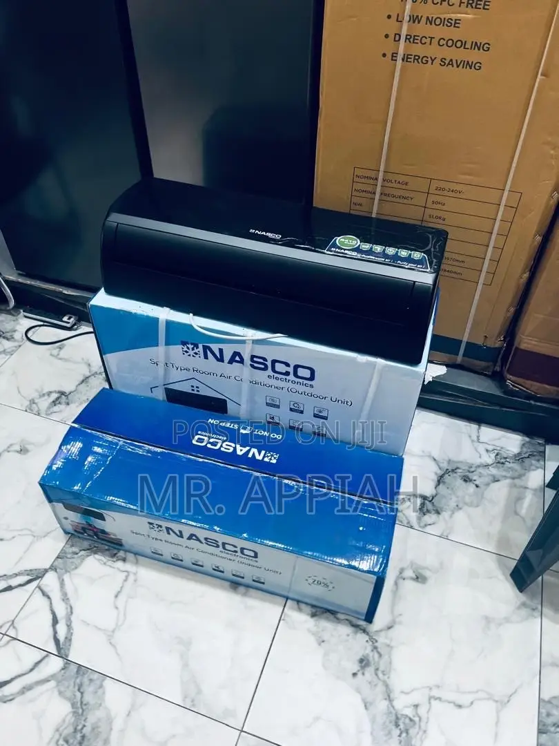 Super Adorable Nasco 1.5hp AC(Black) 