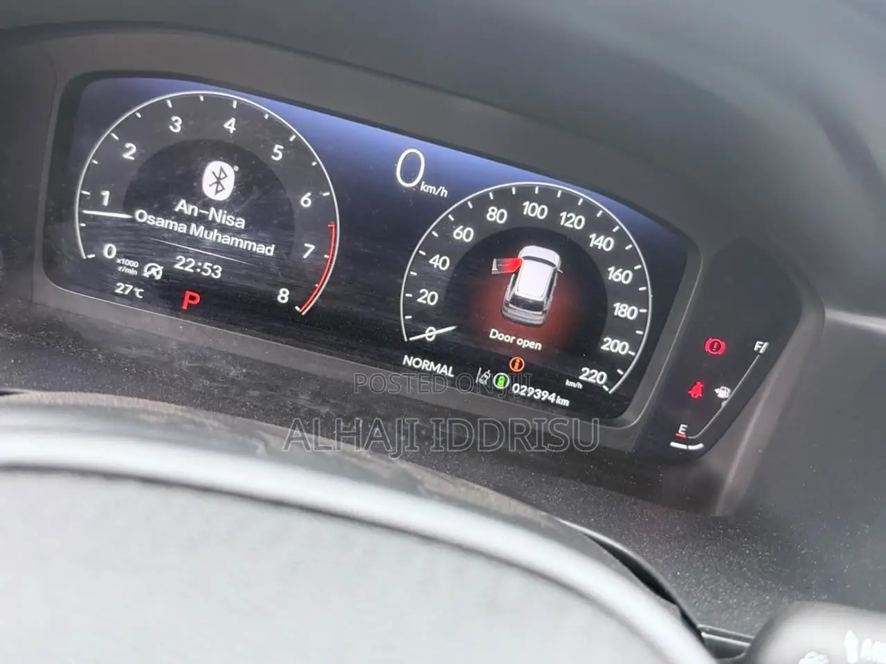 Honda CR-V EX-L AWD 2023 Black