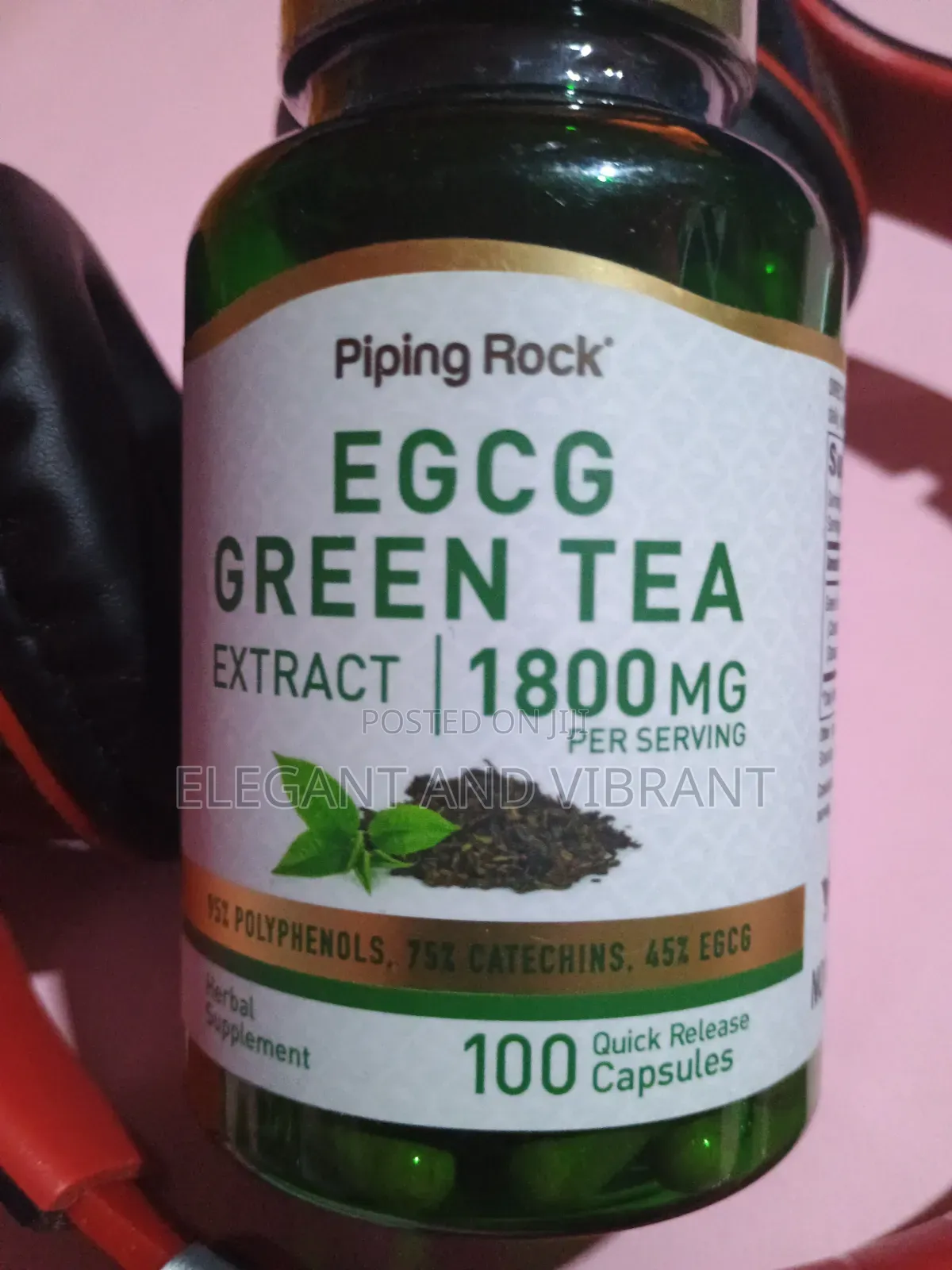 EGCG Green Tea Extract | 1800mg | 100 Capsules |