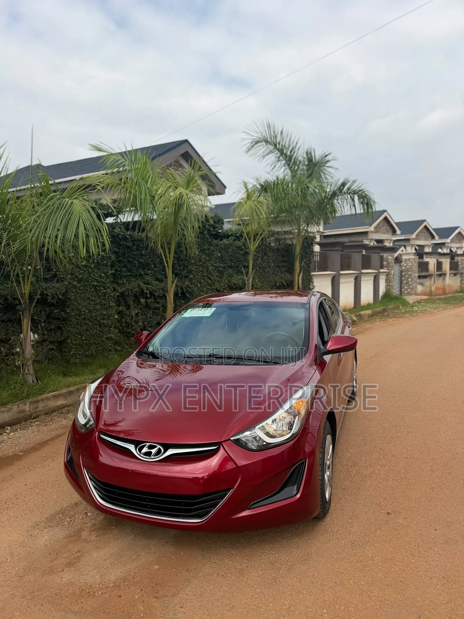 Hyundai Elantra 2016 Red