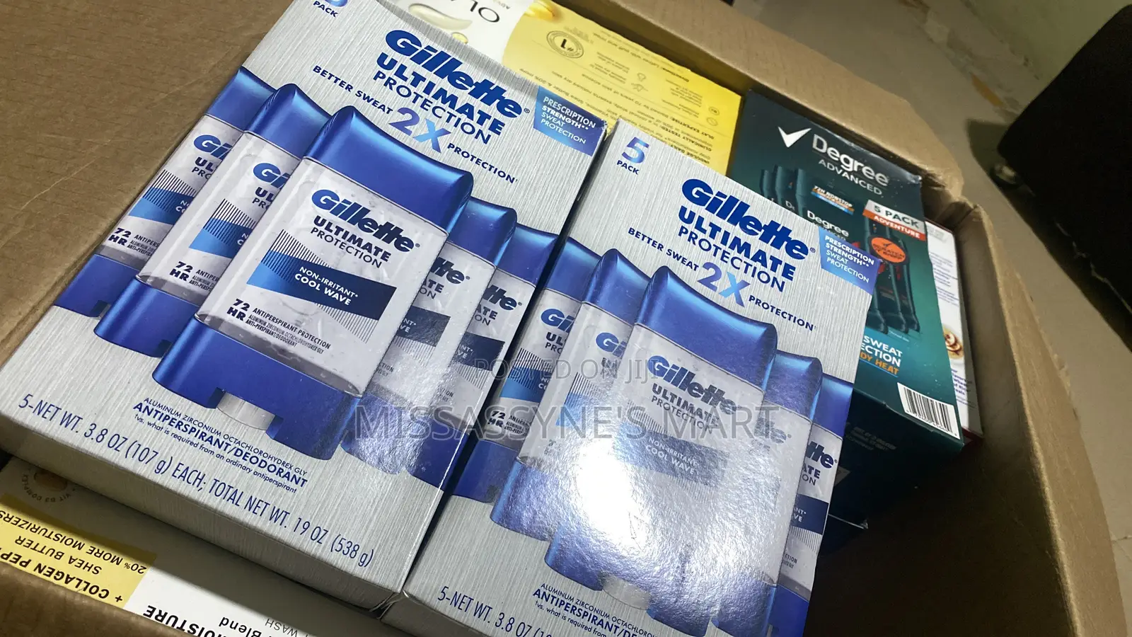 Gillette Ultimate Protection Antiperspirant Pack of 5