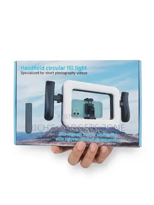  Handheld Circular Fill Light — Brighter Content, Better Shots! 